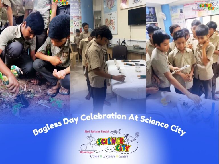 Bagless Day Celebration At Science City